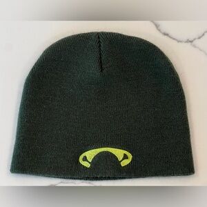 Shrek Green Beanie with Neon Green Shrek ears logo